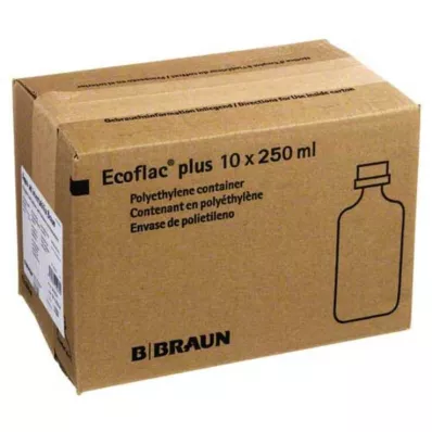 Aqua AD Solution pour perfusion Injectabilia Ecoflac Plus, 10 x 250 ml