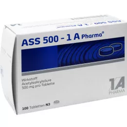 ASS 500-1A Pharma comprimés, 100 pc