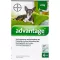 ADVANTAGE 40 Solution pour chiens jusquà 4 kg, 4 pces