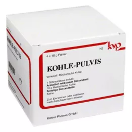 KOHLE poudre pulvis, 4X10 g