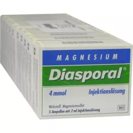 MAGNESIUM DIASPORAL Ampoules de 4 mmol, 50X2 ml