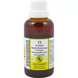 ACIDUM HYDROFLUORICUM Complexe K n° 72 Dilution, 50 ml
