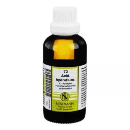 ACIDUM HYDROFLUORICUM Complexe K n° 72 Dilution, 50 ml