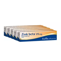 ZINK BETA 25 comprimés effervescents, 100 pc