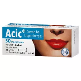 ACIC Crème contre lherpès labial, 2 g
