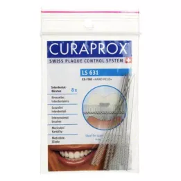 CURAPROX LS 631 Brosse interdentaire ex./extra fine, 8 pces