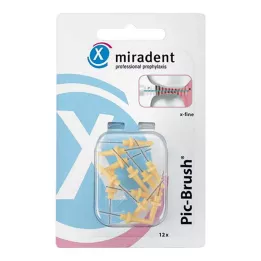 PIC BRUSH Bandes interdentaires de rechange 1,8 mm jaune, 12 pces