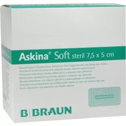 ASKINA Pansement Soft 5x7,5 cm stérile, 50 pces