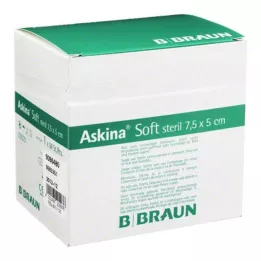 ASKINA Pansement Soft 5x7,5 cm stérile, 50 pces