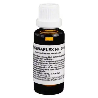 REGENAPLEX Nr.70 h gouttes, 30 ml