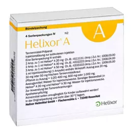 HELIXOR A Conditionnement en série IV Ampoules, 4X7 pcs
