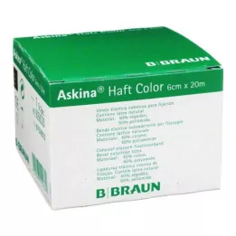 ASKINA Bande adhésive Color 6 cmx20 m vert, 1 pc