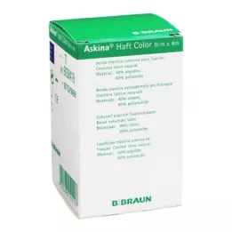 ASKINA Bande adhésive Color 8 cmx4 m bleue, 1 pc