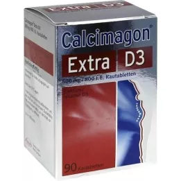 CALCIMAGON Extra D3 à croquer, 90 comprimés