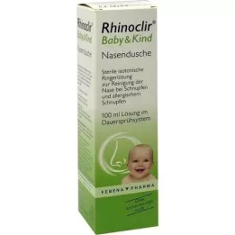 RHINOCLIR Bébé &amp; Solution de douche nasale pour enfant, 100 ml