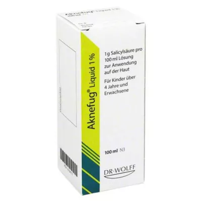 Solution liquide Acnefug à 1%, 100 ml Solution liquide Acnefug à 1%, 100 ml