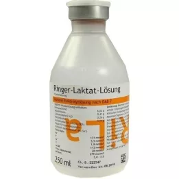 RINGER LAKTAT Solution plastique, 250 ml