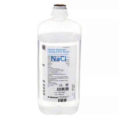 ISOTONE Solution saline 0,9% Braun Ecoflac Plus, 1000 ml
