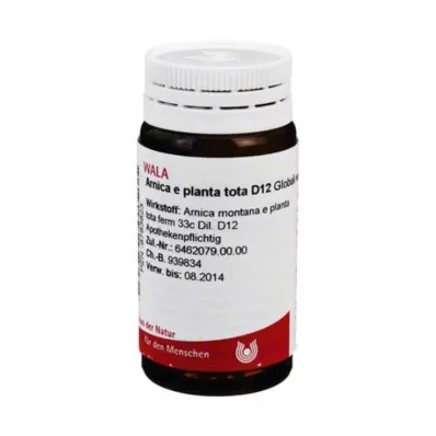 ARNICA E Planta tota D 12 globules, 20 g