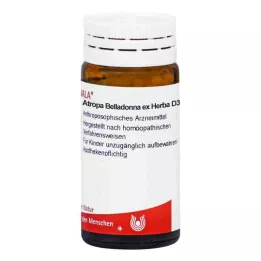 ATROPA belladonna ex Herba D 3 globules, 20 g
