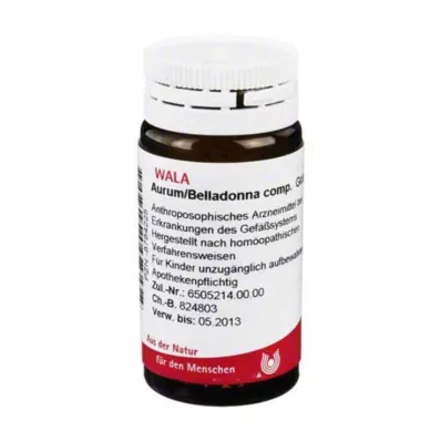 Aurum/Belladone comp.Globules, 20 g