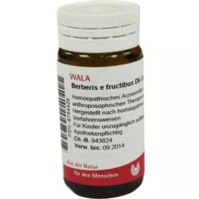 Berberis E Fructibus D6 globules (20 g)