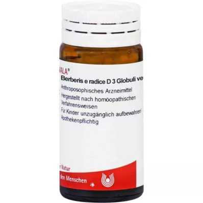 Berberis E Radice D3 Globules (20 g) Berberis E Radice D3 Globules (20 g)