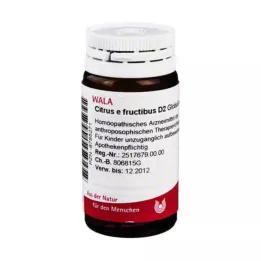 CITRUS E FRUCTIBUS D 2 globules, 20 g