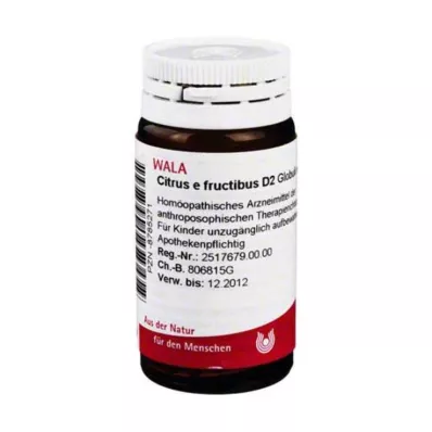 Agrumes E fructibus D 2 globules, 20 g