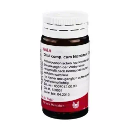 Comp. disque.cum Nicotiana globules, 20 g