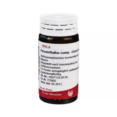 Ferrum Soufre comp.Globules, 20 g