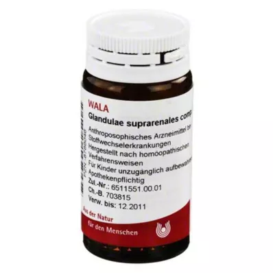 GLANDULAE SUPRARENALES globules comp., 20 g