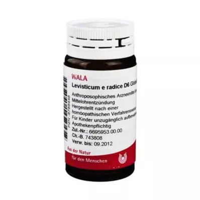 Levisticum E Radice D 6 globules, 20 g