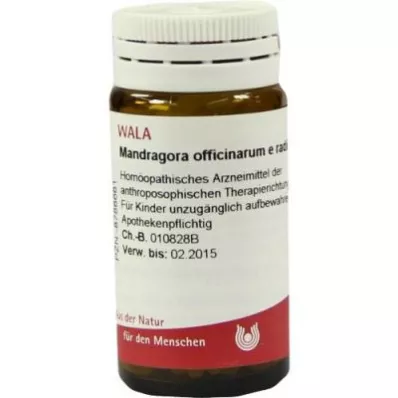 Mandragore Off.Roue E. Globules D6 (20 g)