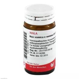 NUX VOMICA E semine D 12 globules, 20 g
