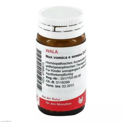 Nux vomica e semine D 12 globules, 20 g