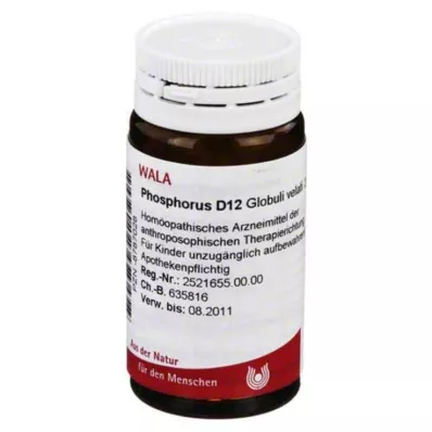 Phosphore D 12 globules, 20 g