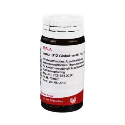 Quartz D 12 globules, 20 g