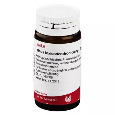 RHUS TOXICODENDRON COMP Globules, 20 g