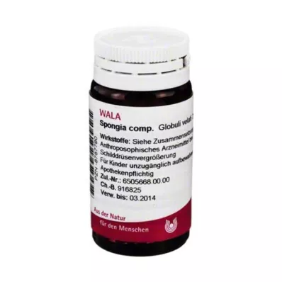 Spongia comp.Globules, 20 g Spongia comp.Globules, 20 g