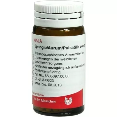 SPONGIA/AURUM/Pulsatilla comp.globuli, 20 g