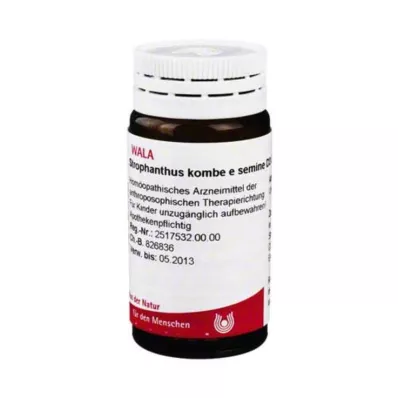 Peigne à Strophanthus.e sperme D3, 20 g
