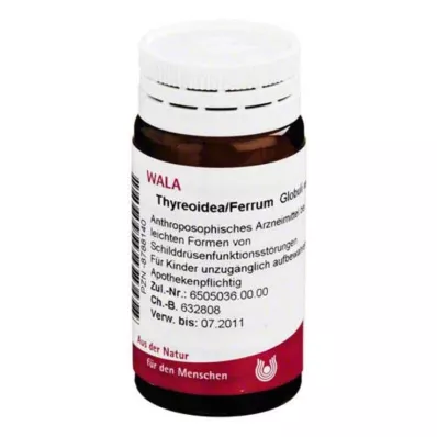 THYREOIDEA/Globules de Ferrum, 20 g