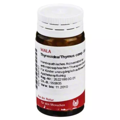Thyroïde / Thymus comp.Globules, 20 g