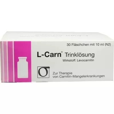 L-CARN Solution buvable, 30X10 ml