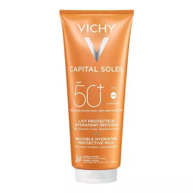 Vichy Capital Soleil Lait de protection solaire LSF 50+ pour visage et corps, 300 ml