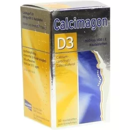 CALCIMAGON D3 comprimés à mâcher, 30 pc