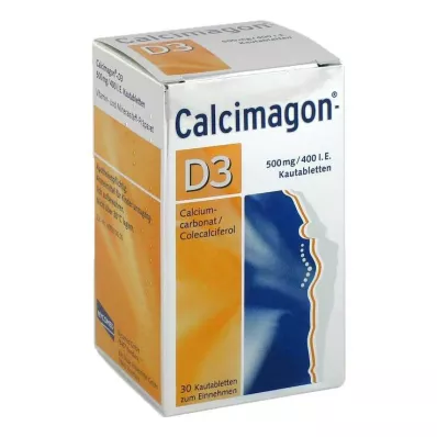 Comprimés à croquer Calcimagon D3, 30 pc