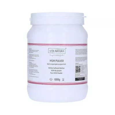 MSM Poudre de méthylsulfonylméthane en poudre, 1000 g