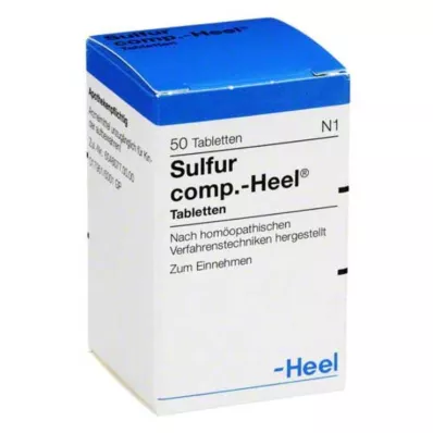 Comprimés de soufre Comp.Heel, 50 pc
